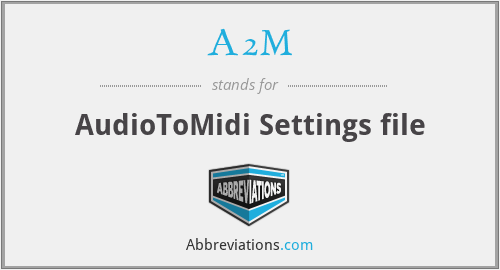 What is the abbreviation for audiotomidi settings file?